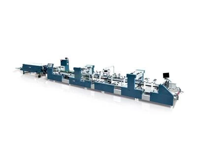 EXN-1200 (I II III IV) Automatic And High Speed Corrugated Boxes Folder Gluer