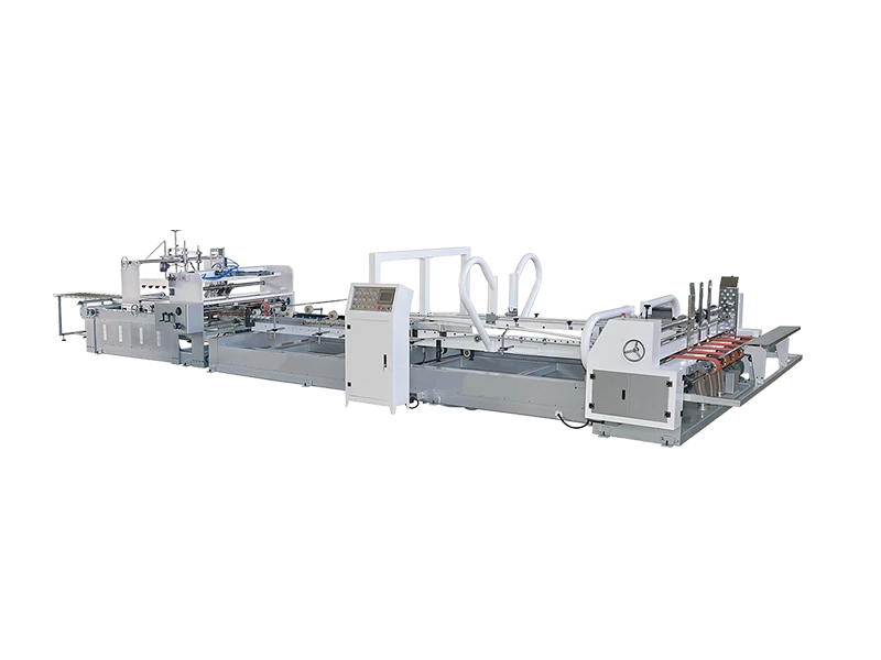 automatic carton folding gluing machine