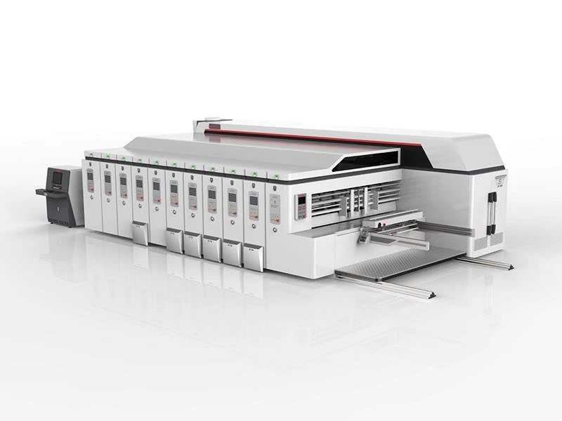 flexo printing slotting die cutting machine