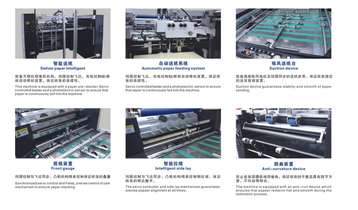 YFMA-800 Automatic Film Laminating Machine