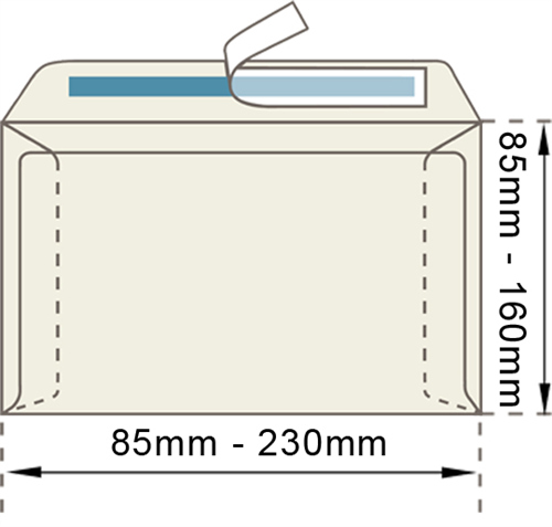 ZF-480 Automatic Peeling-Sealing Envelope Making Machine